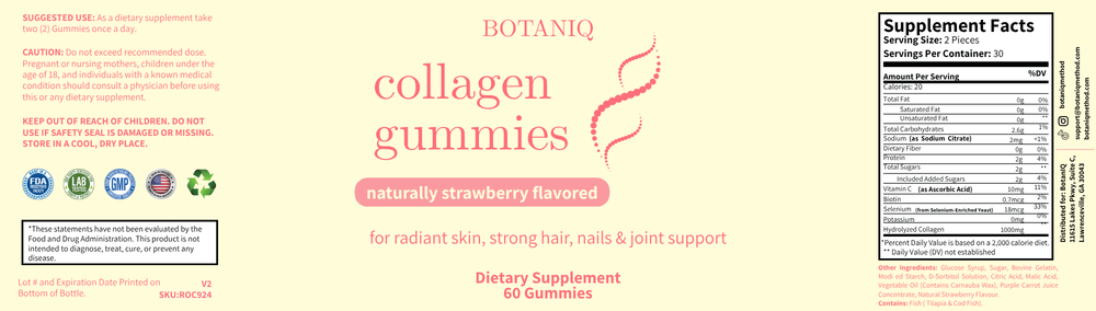 Collagen Gummies – Strawberry